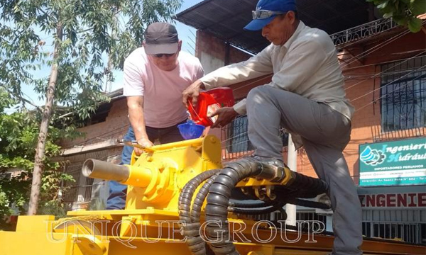 maintain the water well drilling rig