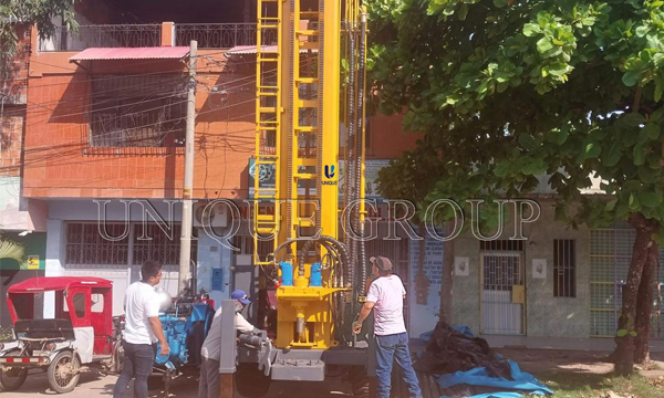 maintain the water well drilling rig