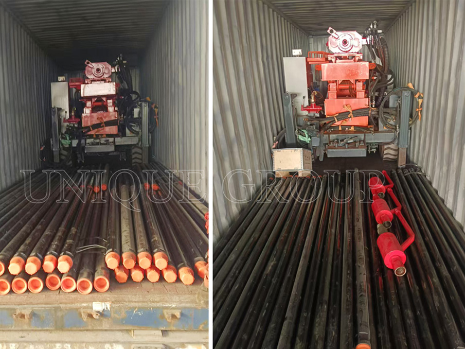 UY260 wheel type water well drilling rig is successfully shipped to Mozambique UY260 wheel type water well drilling rig 3 - UY260 wheel type water well drilling rig is successfully shipped to Mozambique