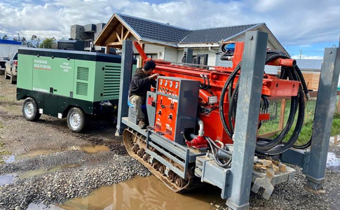 water well drilling rig