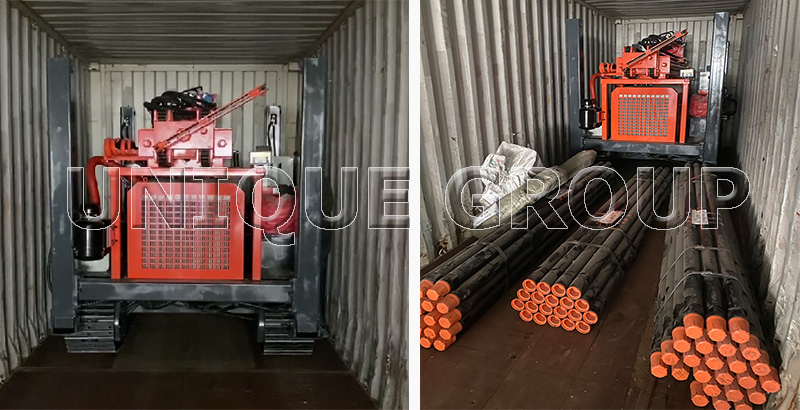 200m Water Well Drilling Rig with Screw Air Compressor Successfully Delivered to Mexico 墨西哥0430案例 1 - 200m Water Well Drilling Rig with Screw Air Compressor Successfully Delivered to Mexico