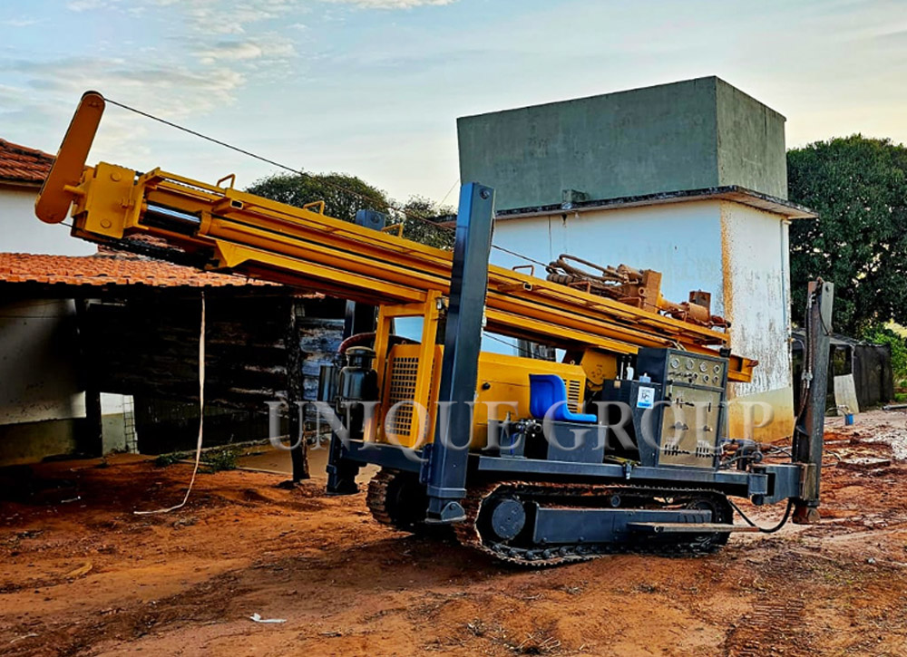 UY300 drill rig has Good performance at Brazil UY300 drill rig 2 - UY300 drill rig has Good performance at Brazil