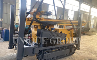 UY300-water-well-drilling-rig-sent-to-Germany
