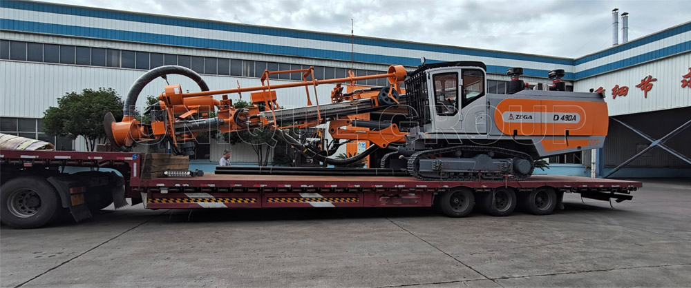 ZEGA D480 DTH Blast Drilling Rig is working on a large scale mining project in Papua New Guinea ZEGA D480 DTH Blast Drilling Rig 2 - ZEGA D480 DTH Blast Drilling Rig is working on a large scale mining project in Papua New Guinea
