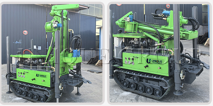 Mini Crawler Water Well Drilling Rig Sent to Chile 案例0617 1 - Mini Crawler Water Well Drilling Rig Sent to Chile