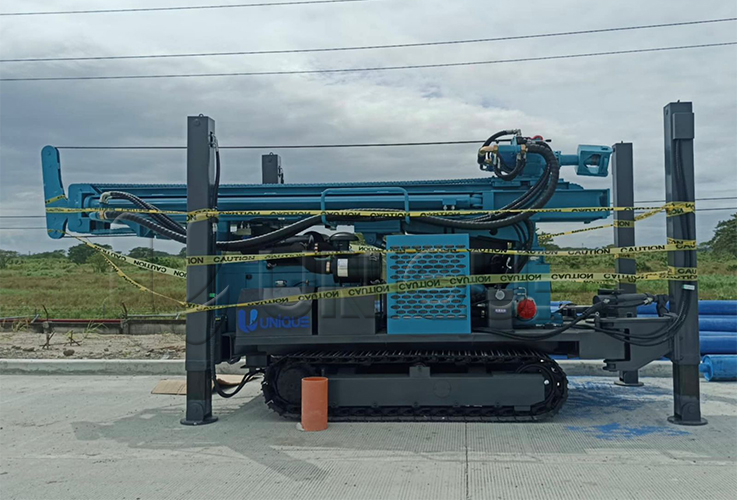 Congratulations Philippine Customer Received 400m Water Drilling Rig Blog 1204 - Congratulations Philippine Customer Received 400m Water Drilling Rig