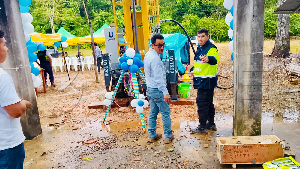 案例 260318 1 - Peru Customer Success: UNIQUEMAC UYT200 Water Well Drilling Rig Delivered Successfully