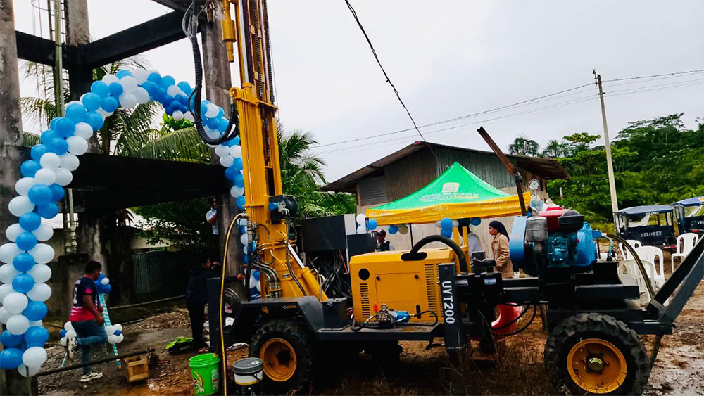 案例 260318 2 - Peru Customer Success: UNIQUEMAC UYT200 Water Well Drilling Rig Delivered Successfully