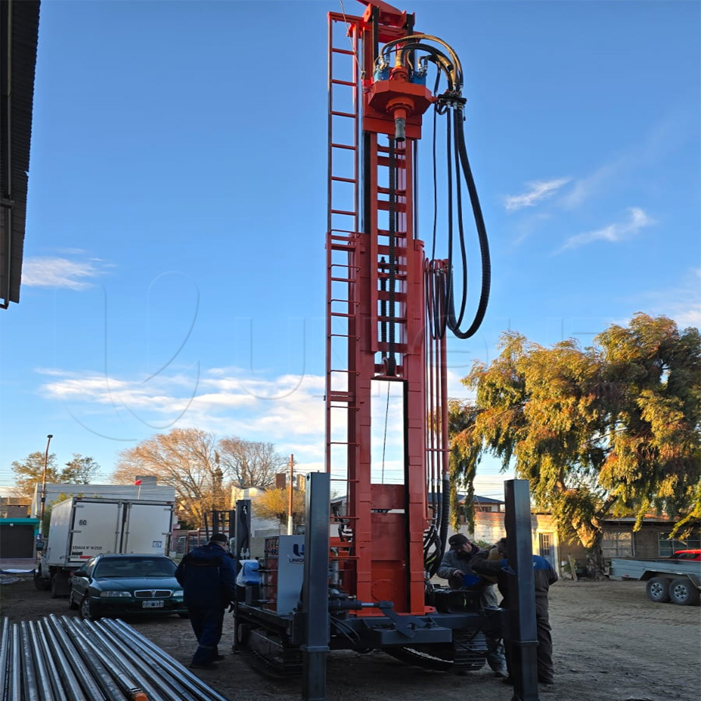 UY300 Crawler Water Well Drilling Rig Successfully Delivered to Argentina UY300 – arrived in AR 1 - UY300 Crawler Water Well Drilling Rig Successfully Delivered to Argentina