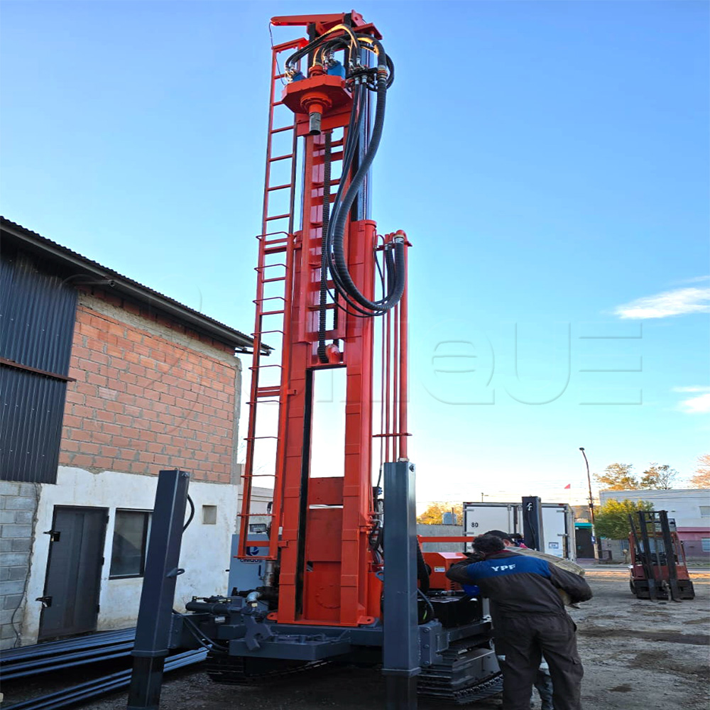 UY300 &ndash; arrived in AR 2 - UY300 Crawler Water Well Drilling Rig Successfully Delivered to Argentina