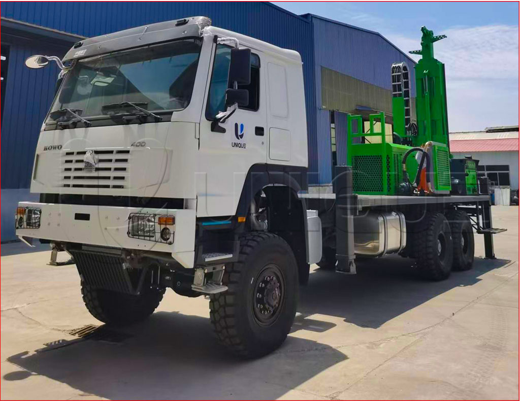 UYX1200 Truck-mounted Hydraulic Wireline Core Drilling Rig Passes Factory Test for Uzbekistan Mineral Exploration Project truck drill 11 - UYX1200 Truck-mounted Hydraulic Wireline Core Drilling Rig Passes Factory Test for Uzbekistan Mineral Exploration Project