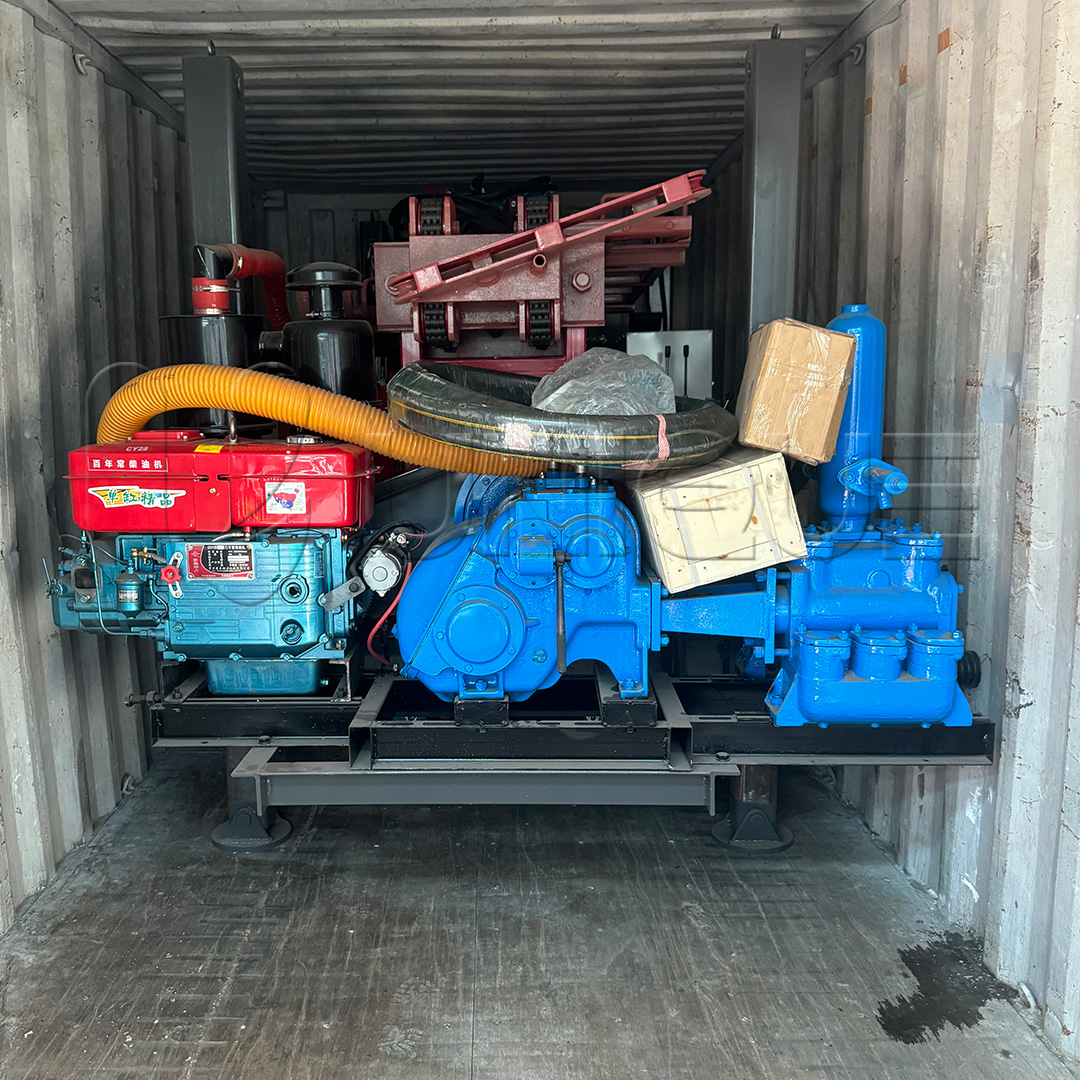 200m Crawler Water Well Drilling Rig Delivered to Honduras with Mud Pump Solution 案例 260806 1 - 200m Crawler Water Well Drilling Rig Delivered to Honduras with Mud Pump Solution