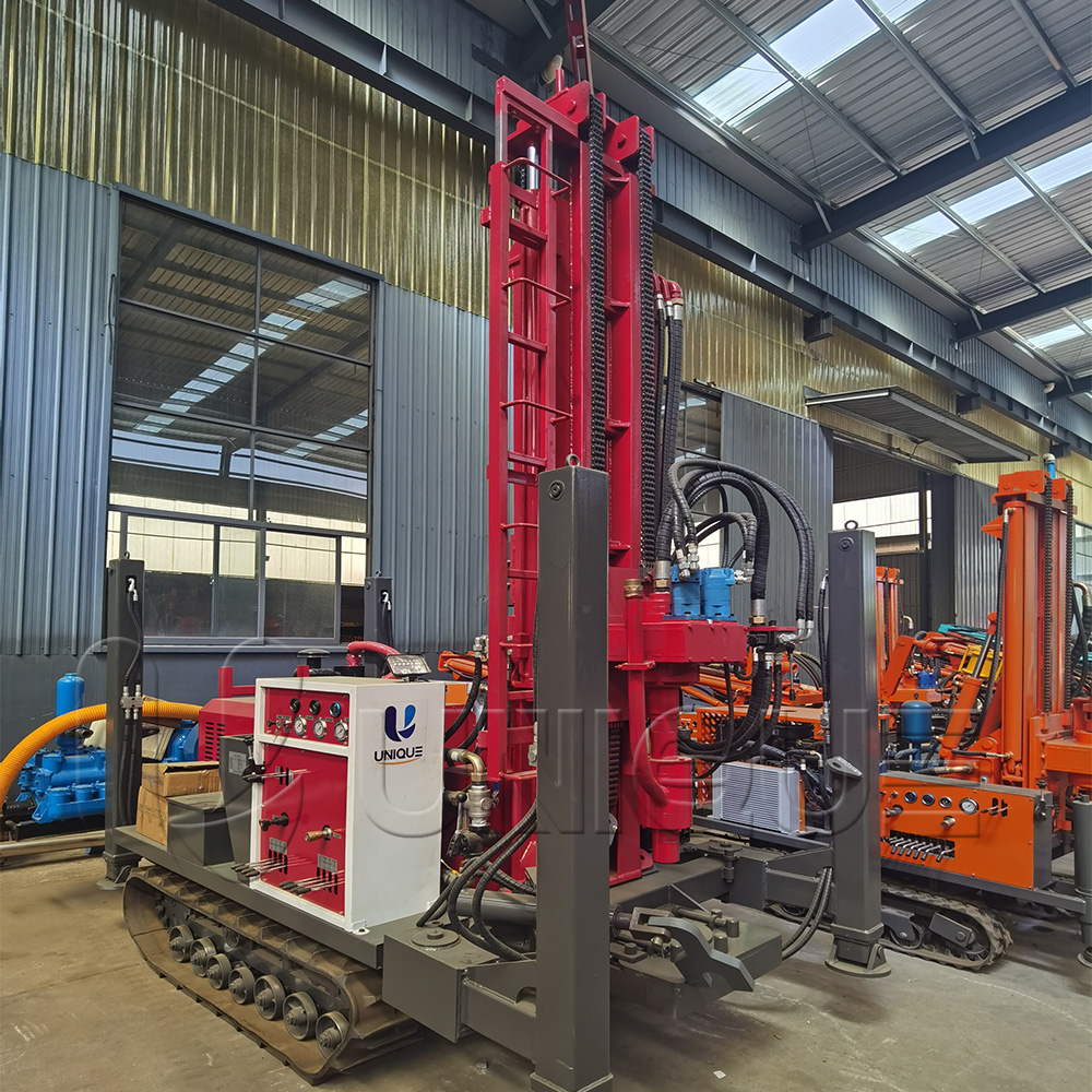 案例 260806 2 - 200m Crawler Water Well Drilling Rig Delivered to Honduras with Mud Pump Solution