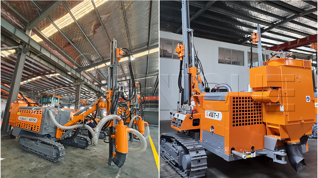 Integrated vs. Split-Mount DTH Blast Drilling Rigs: How to Choose? Integrated Spilt DTH drilling rig 1 - Integrated vs. Split-Mount DTH Blast Drilling Rigs: How to Choose?
