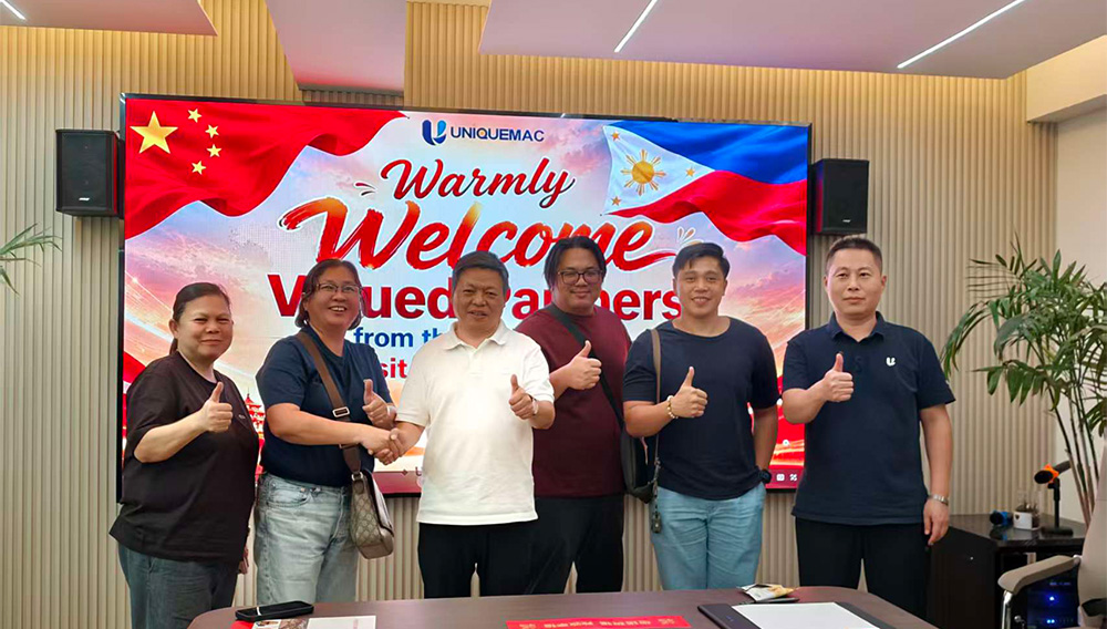 Philippines Customer Visit UNIQUEMAC - Philippine Customers Visit UNIQUEMAC to Explore Water Well Drilling Rig Solutions