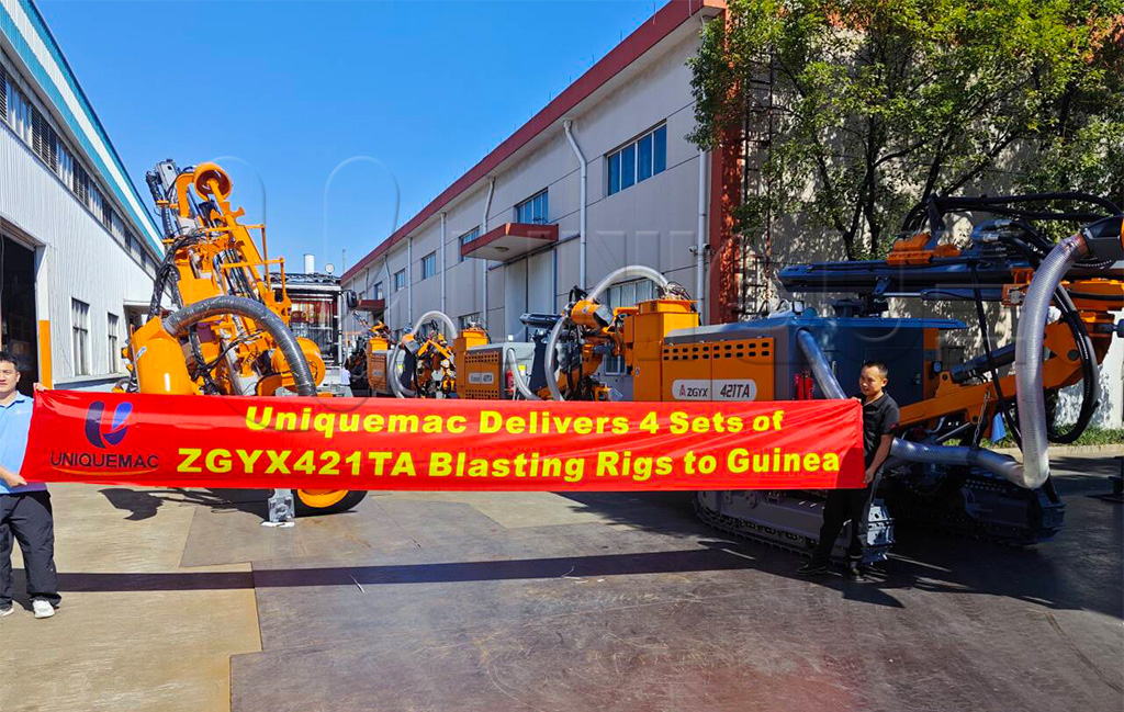 UNIQUEMAC Ships 4 ZGYX421TA Integrated Blasting Rigs to Guinea ZGYX421TA 2 - UNIQUEMAC Ships 4 ZGYX421TA Integrated Blasting Rigs to Guinea